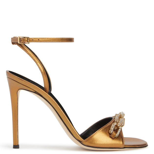 Giuseppe Zanotti Evry Sandals Gold US 9 2