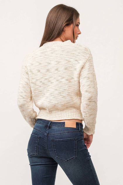 Dear John Denim Britney Sweater Beige XS 3