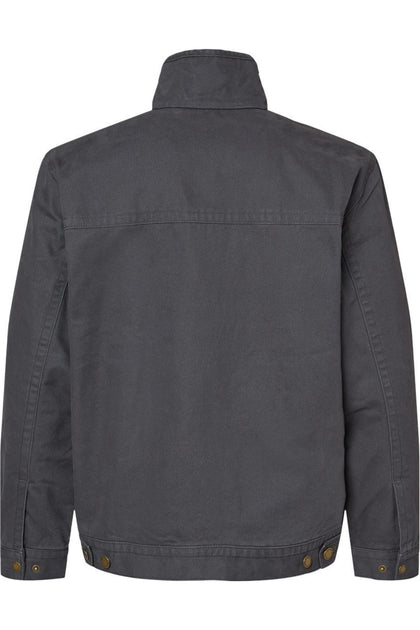 DRI DUCK Maverick Canvas Jacket Grey Medium 3