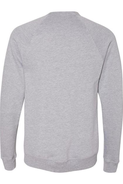 BELLA + CANVAS Sponge Fleece Raglan Crewneck Sweatshirt Multi Medium 3