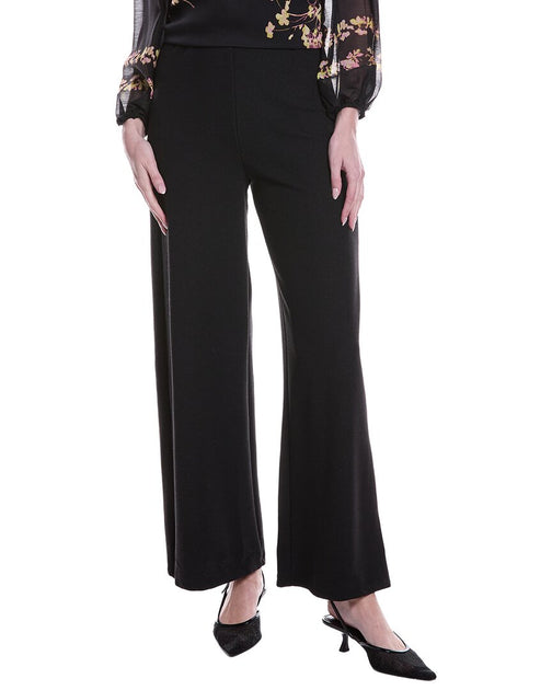 Vince Camuto Pull On Wide Leg Pant Black XLarge 2