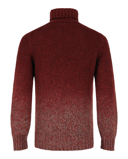 Slowear Zanone Ombre Sweater Red EU 50 4
