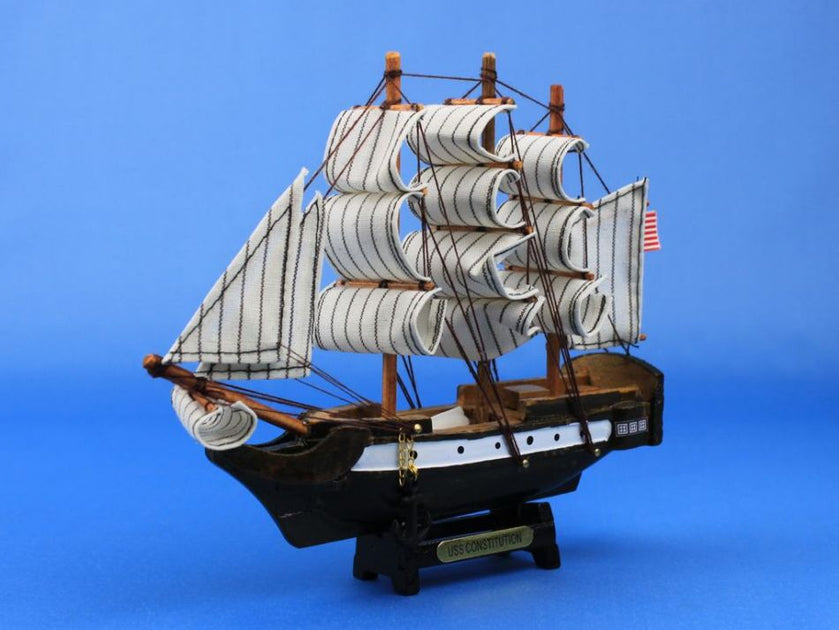USS Constitution Modell Schiff Holz 18 cm 3