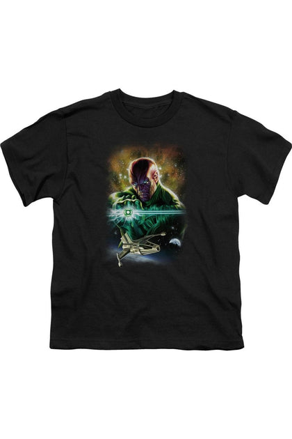 Gildan Green Lantern Abin Sur Short Sleeve T-Shirt Black Small 2