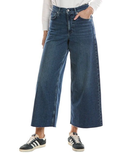 rag & bone Serena Macon High-Rise Crop Jean Blue 30 2