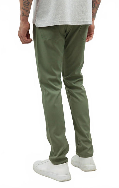 JACHS NEW YORK Performance Tech Pants Green 30 Regular 3