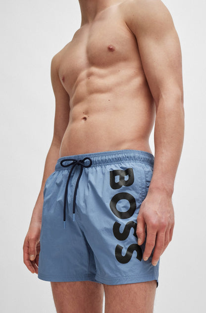 Hugo Boss Octopus Swim Trunks Blue Small 3