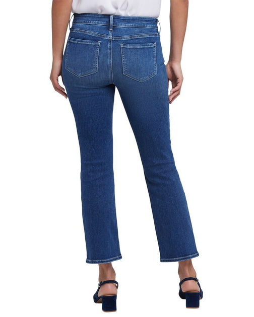 NYDJ Marilyn Laguna Wave Ankle Crop Jean Blue US 00 3