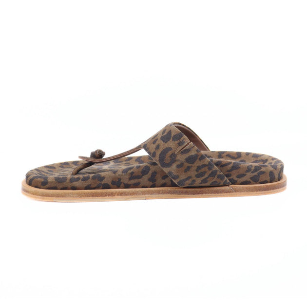 Free People Mika Suede Sandal Brown US 7.5 4
