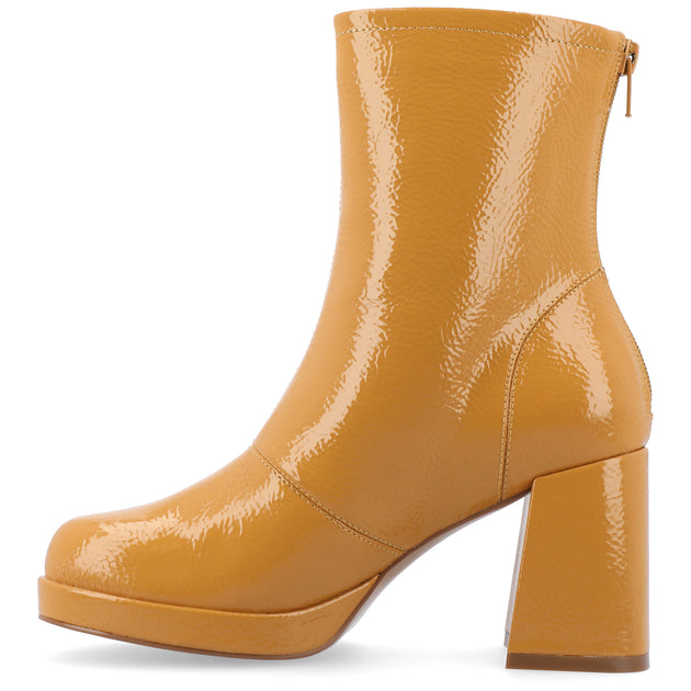 Journee Collection Aylani Booties Beige US 10 3