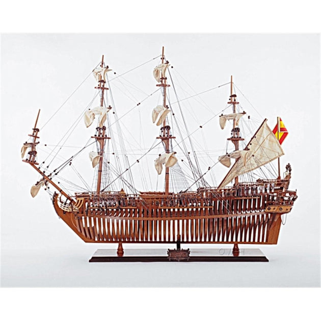 Old Modern Handicrafts Maquette Bateau San Felipe Coque Ouverte 3