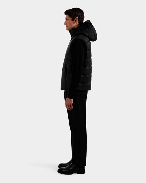 Rudsak Brooks Men's Down Puffer Vest Black Medium 4
