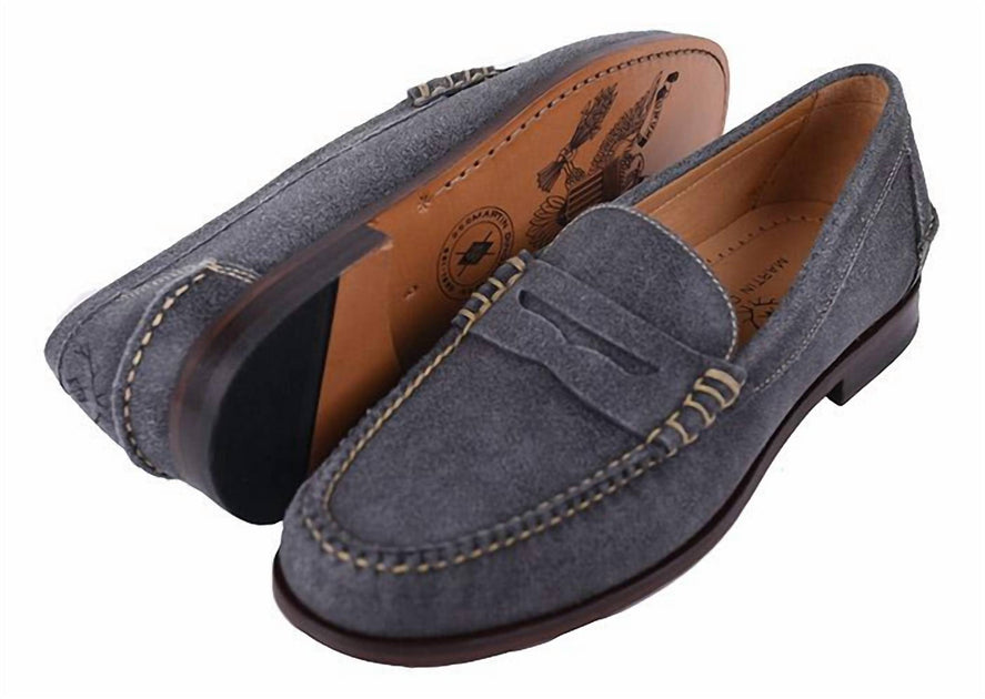 Martin Dingman Penny Loafers Grey US 8 3