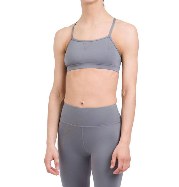 Capezio Strappy Bra Grey Small 2
