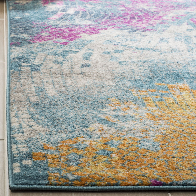 Safavieh Madison MAD201 Area Rug Blue Multi 4