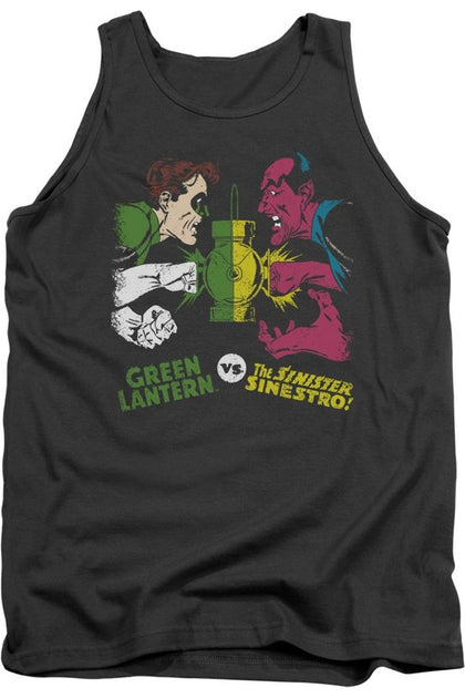 Gildan DC Comics Gl Vs Sinestro Tank Top Black XLarge 2