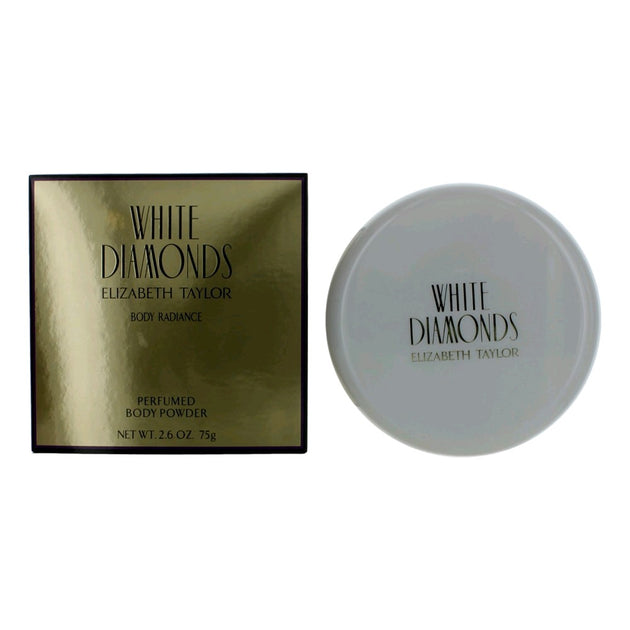 Elizabeth Taylor White Diamonds Perfumed Body Powder White 3