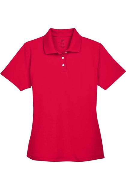UltraClub Cool & Dry Performance Polo Red XXLarge 2