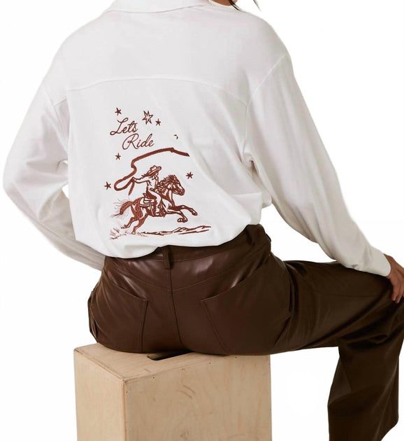 Sunday Edition Cowboy Hemd Weiß Small 3