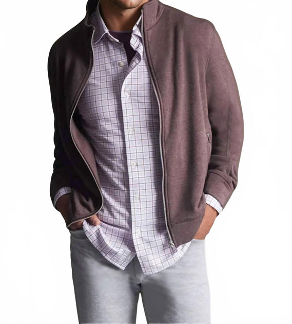 Buki Breckenridge Full-Zip Sweatshirt Brown Medium 2