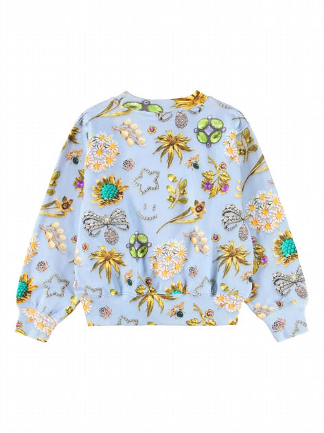 Molo Marge Crewneck Sweatshirt Blue 5 Years 4