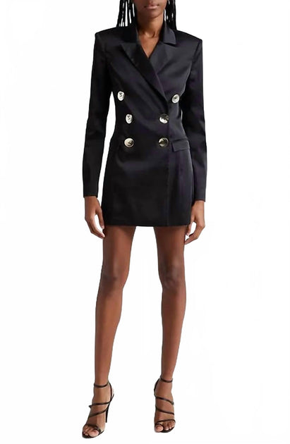 Ramy Brook Jessica Blazer Dress Blue US 4 2