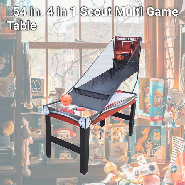 Blue Wave Scout 4-in-1 Multi-Game Table 54in 3