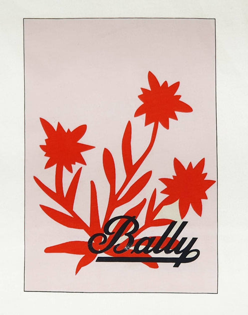 Bally Short Sleeve T-Shirt White Small 6