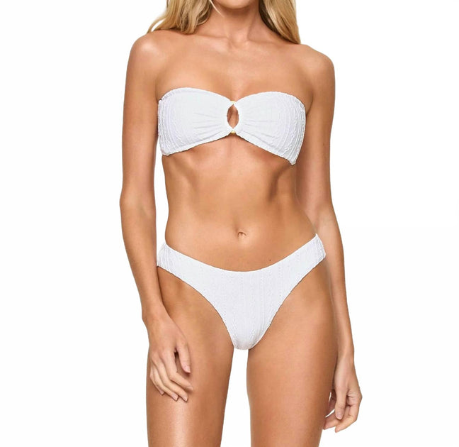 L Space Jasper Bikini Top White Medium 2