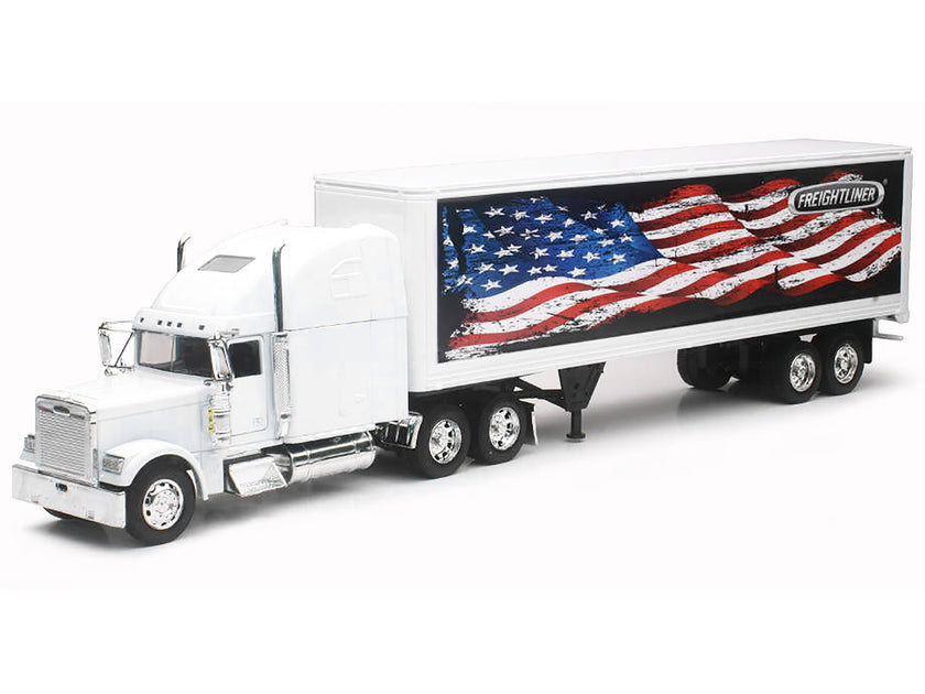 New Ray Freightliner Classic XL Truck White 1/32 3