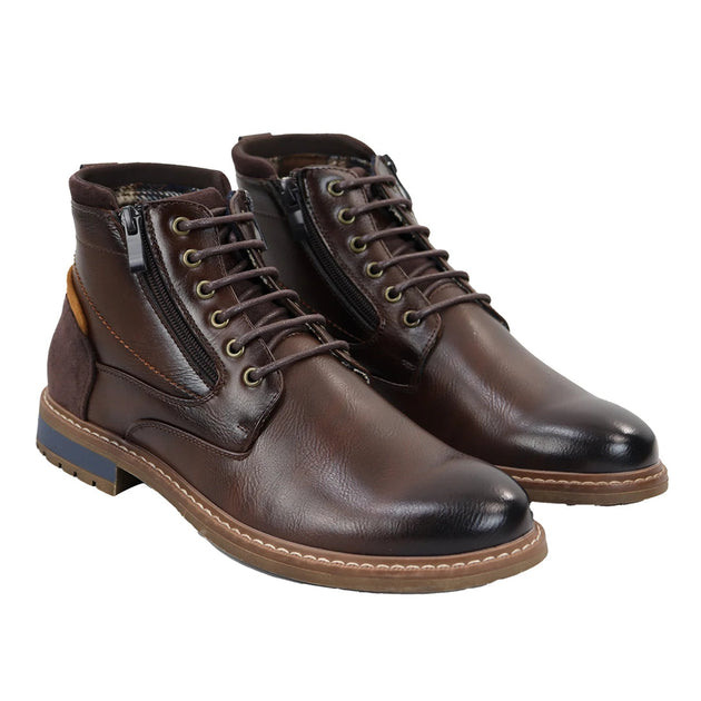 TruClothing Lace Up Ankle Boots Black US 11 3