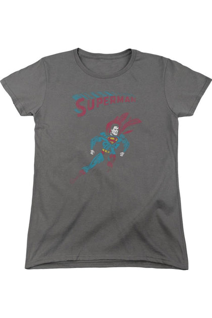 Gildan Superman It Tickles T-Shirt Grey Medium 2