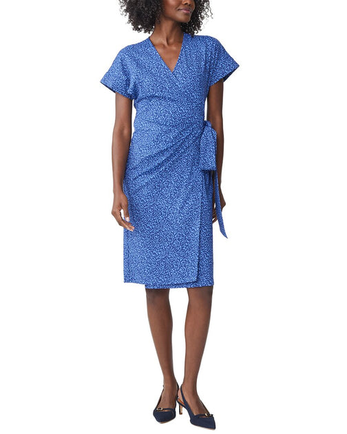 J.McLaughlin Soraya Dress Blue XLarge 2