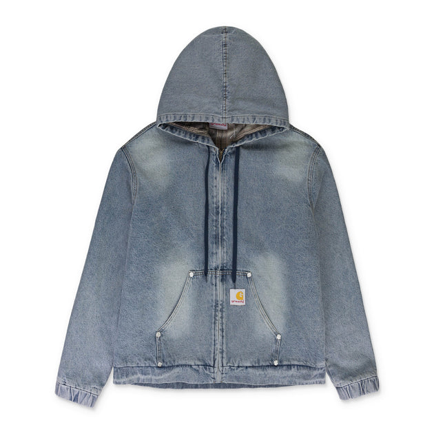 Greedy Unit Loose Screw Denim Jacket Blue Small 2