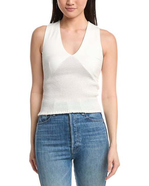 Nation LTD Evalina Tank Weiß XS 2