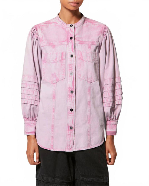 Isabel Marant Mileda Shirt Pink EU 40 3