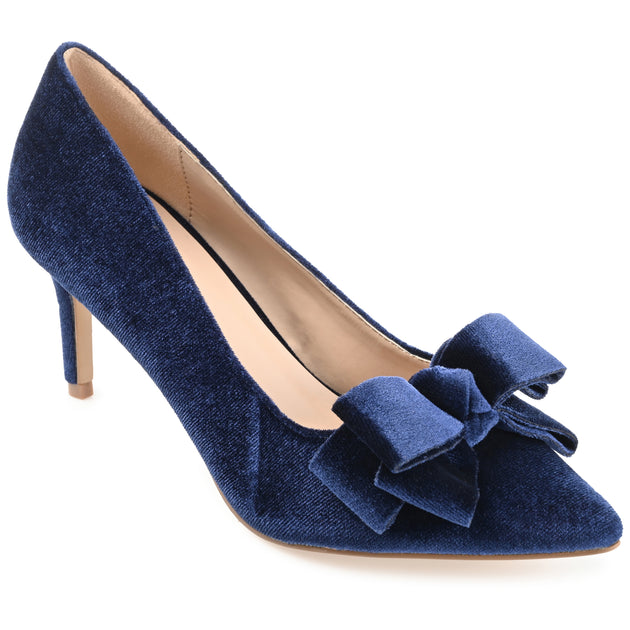Journee Collection Crystol Pump Pink US 10 2