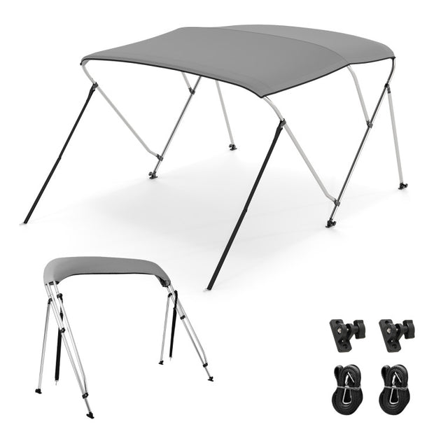 Hivvago Boat Bimini Top Grey 2