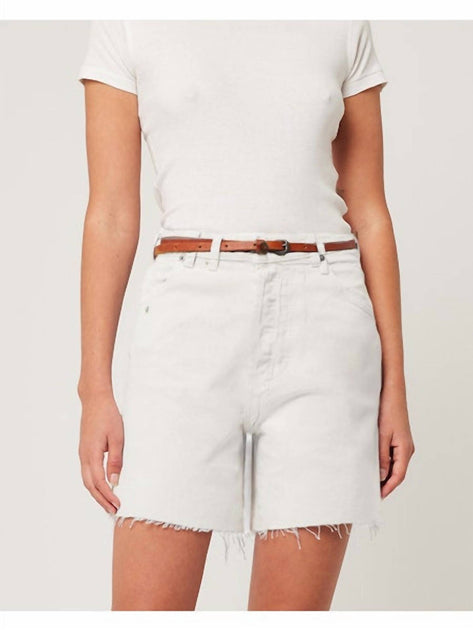 ROLLA'S Relaxed Denim Short White 25 2