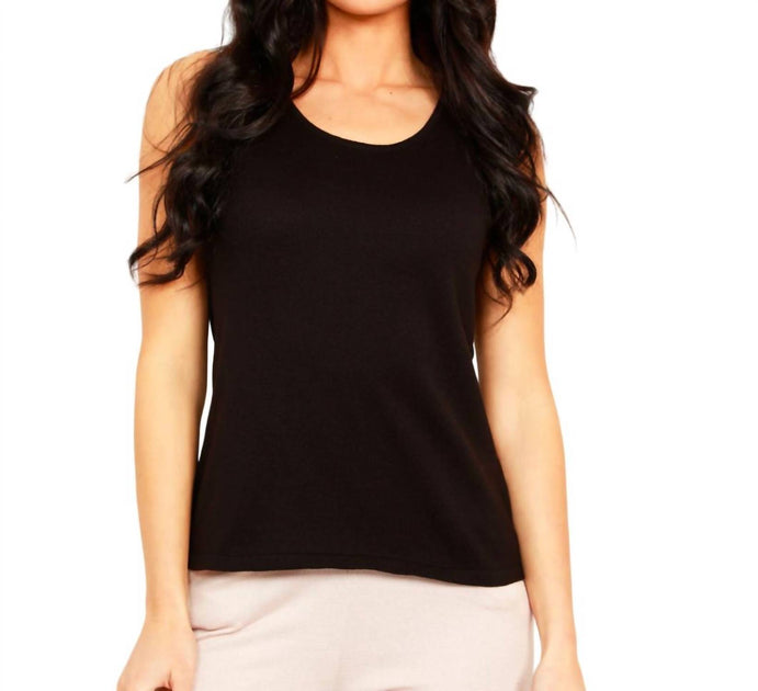 Angel Apparel Bra-Friendly Tank Top Black XSmall 3