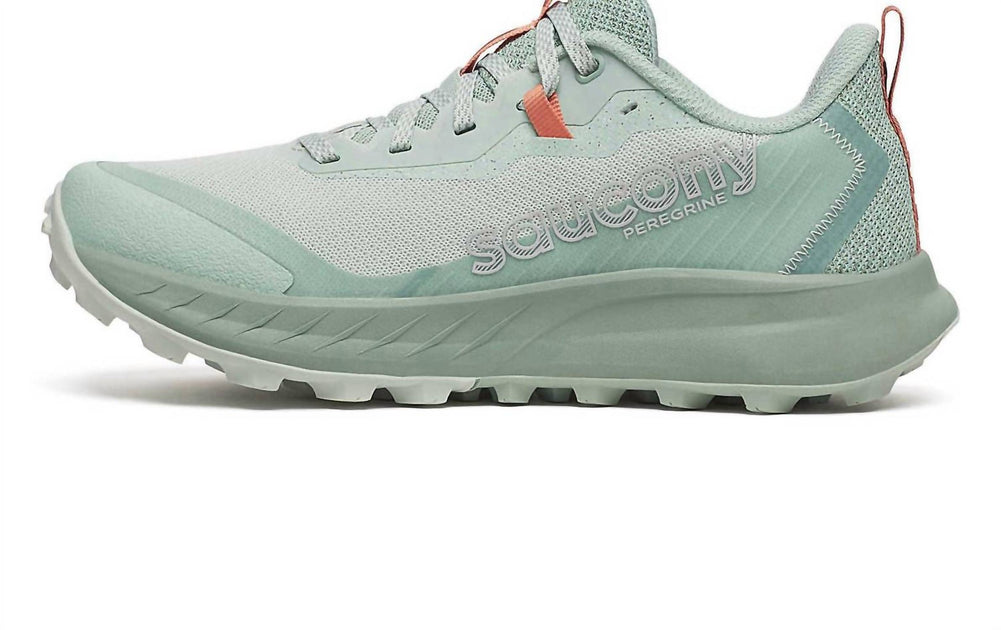 Saucony Peregrine 15 Trail Running Shoe Green US 8 3
