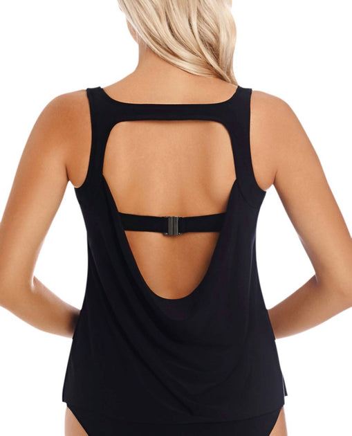 Magicsuit Reese Tankini Top Black US 12 3