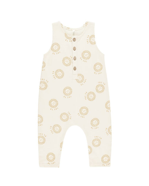 Rylee + Cru Collective Terry Jumpsuit White 18-24 Months 2