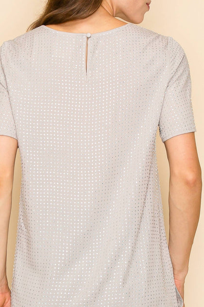 VOCAL APPAREL All Over Stone Shirt Beige Large 3