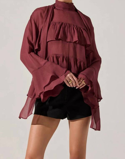 ASTR Fae Top Red Large 2