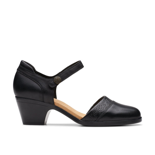 Clarks Emily 2 Ketra Shoe Black US 9.5 2