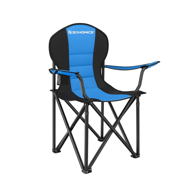 Hivvago Folding Camping Chair Blue and Black 2