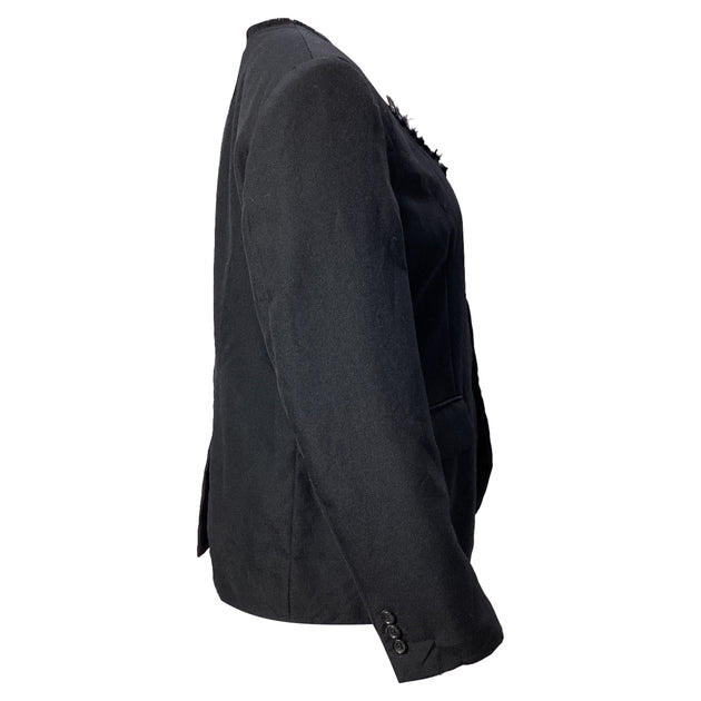 Comme des Garçons Frayed Jacket Black M 4
