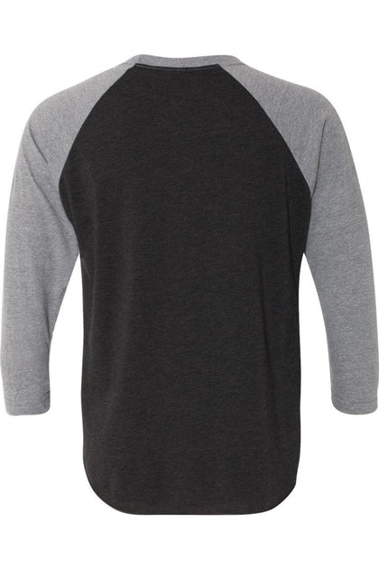 Next Level Triblend Three-Quarter Raglan T-Shirt Multi XSmall 3