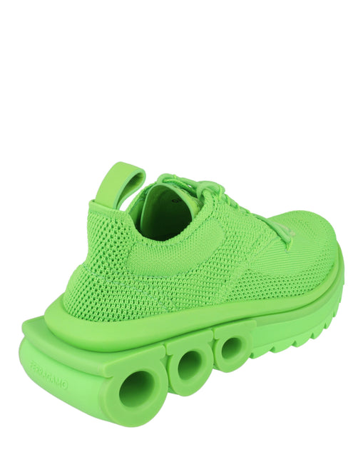 Salvatore Ferragamo Nima Knit Sneakers | ShopSimon